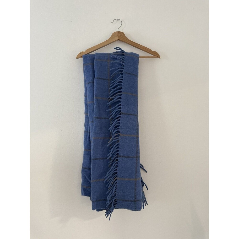 ✿ The Tartan Blanket Co 100% Wool Recycled Tartan Throw Blanket